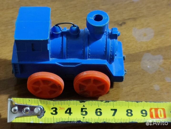 Паровозик с ключом игрушка СССР