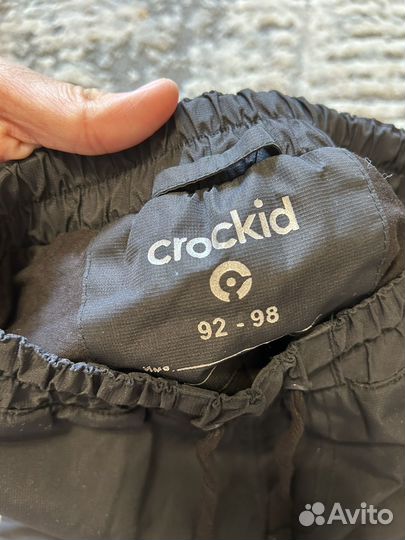 Crockid брюки демисезонные 92-98 без утеплителя