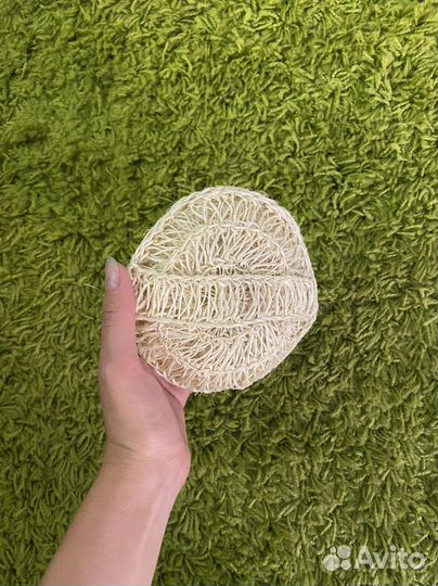 Мочалка для тела из сизаля