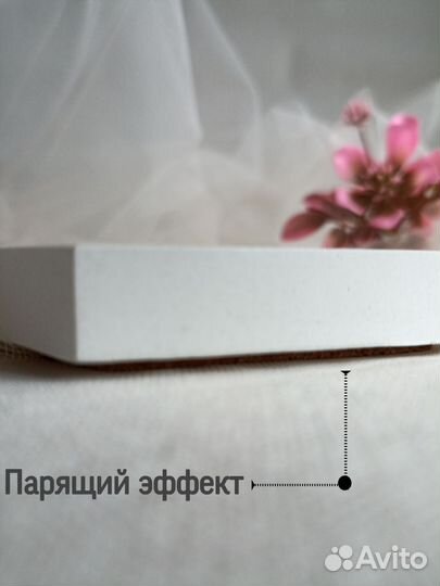Поднос, подставка из гипса