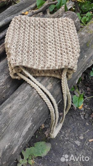 Сумка макраме ручной работы
