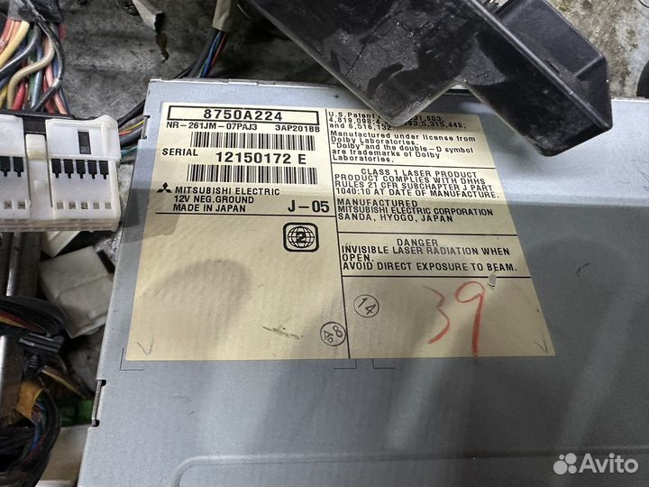 Mitsubishi lancer 10 mmcs j-05 и r-01