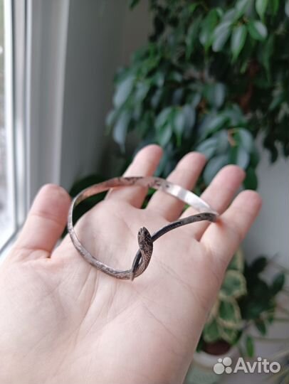 Серебряный браслет СССР