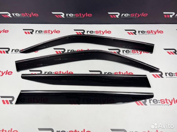 Ветровики Toyota Land Cruiser 300 Качество P1025