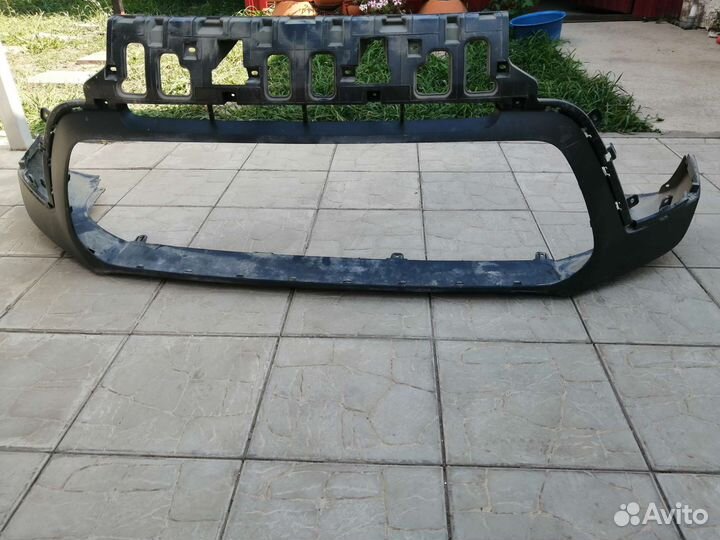 Юбка переднего бампера Kia Soul