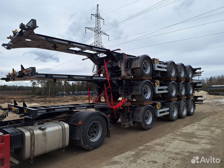 Полуприцеп контейнеровоз Тонар K4-40 (99892), 2024