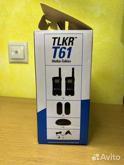 Рации motorola tlkr t61