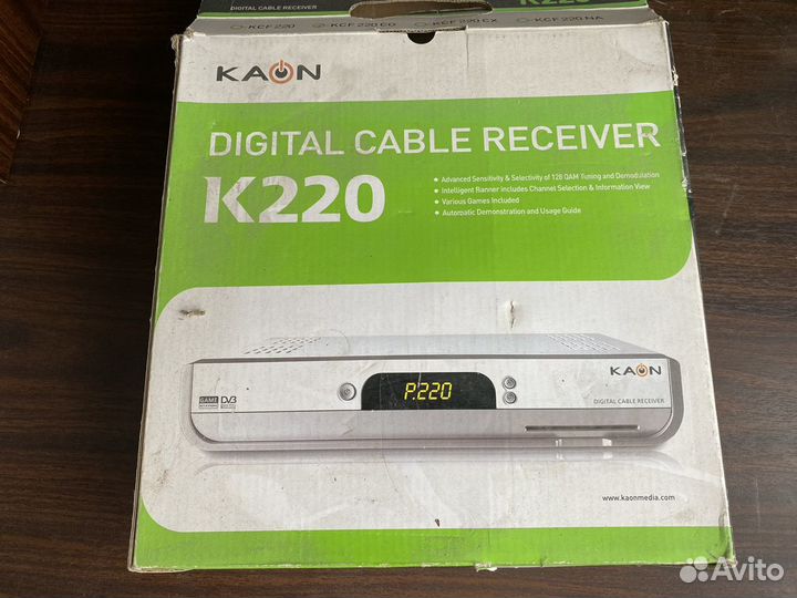 Цифровой ресивер kaon k220