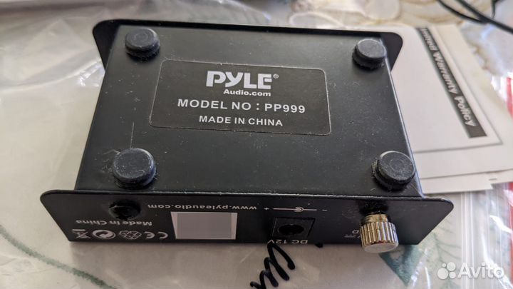 Фонокорректор для винила Pyle PP999