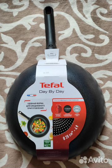 Сковорода вок tefal (большая)