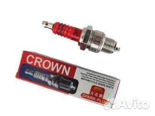 Свеча crown E6TC (аналог NGK BP6HS, А17В) (скутер