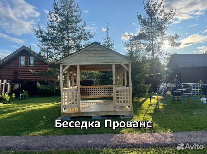 Беседки. Привезём и установим за 1 день