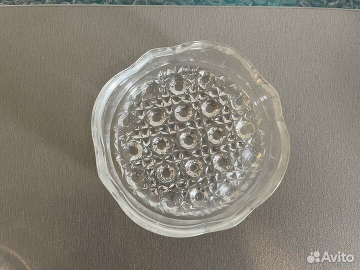 Розетки для варенья стекло/хрусталь 6 штук СССР