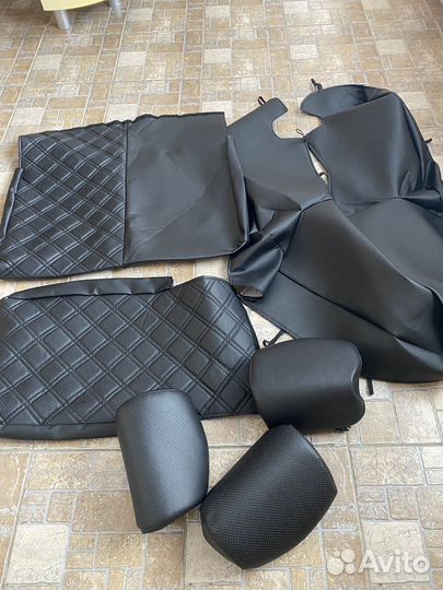 Чехлы на заднюю спинку сиденья Ниссан almera