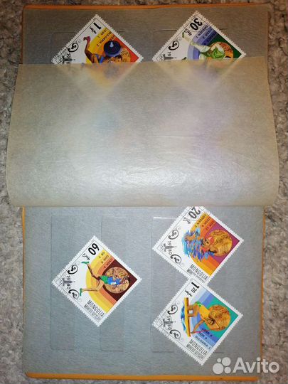 Почтовые марки (Олимпиада'80) постолимпийский н-р