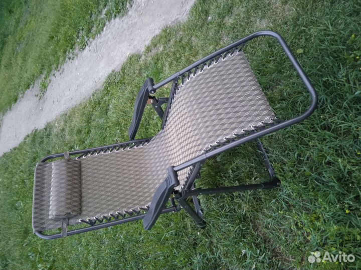 Кресло шезлонг складное