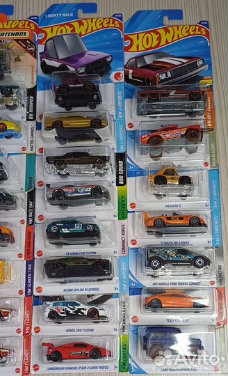 Hot Wheels мейн разных годов