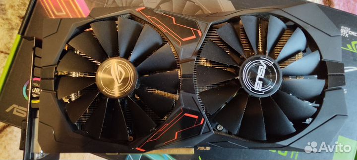 Видеокарта Asus ROG Strix 1050ti 4gb