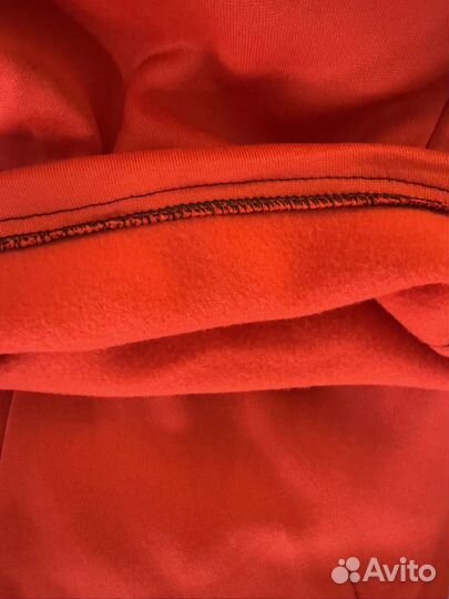 Брюки карго с начесом