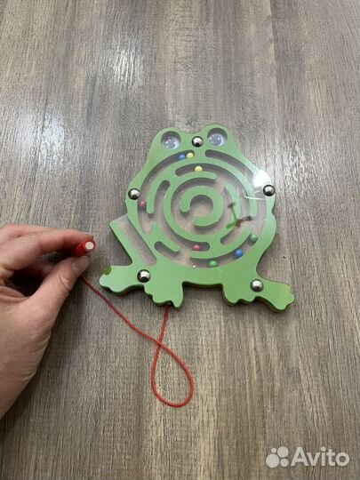 Магнитный лабиринт лягушка