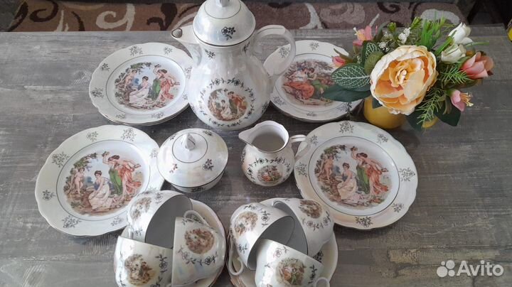 Набор столовой посуды на 6 персон новый