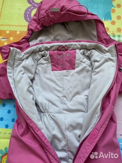 Зимний комбинезон crokid 74 80 для девочки