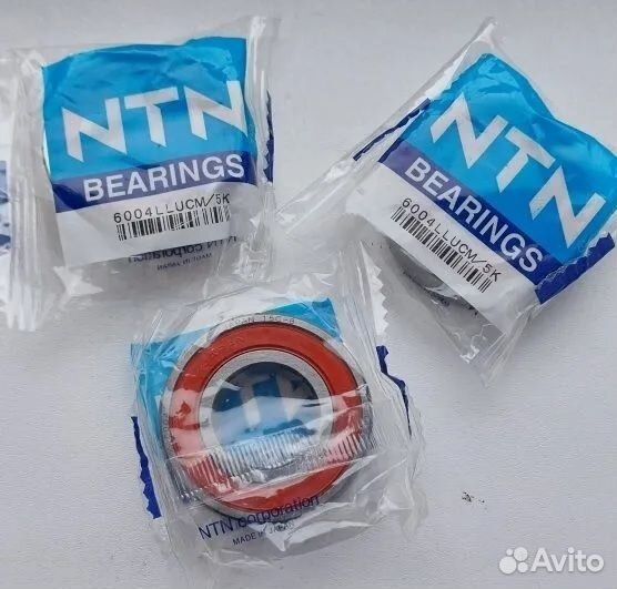 6004 2RS (LLU) подшипник NTN Япония оригинал