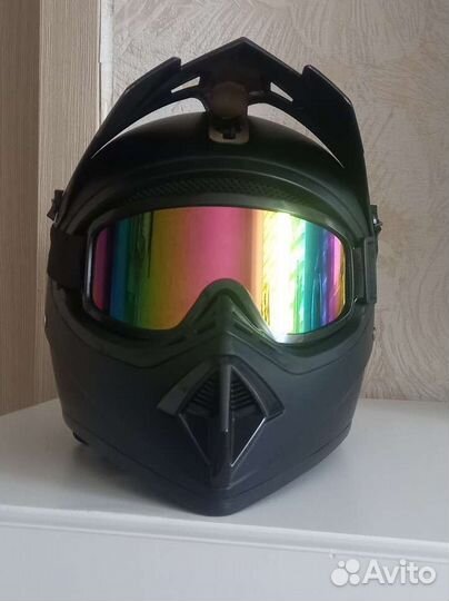 Мотошлем кроссовый