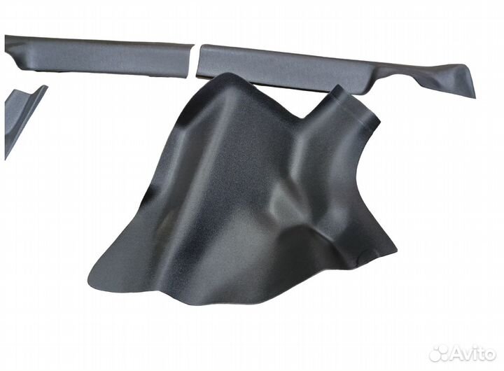 Накладки порогов LADA xray внутрисалонные