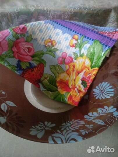 Ваза для фруктов или салатик+ваф.полотенце