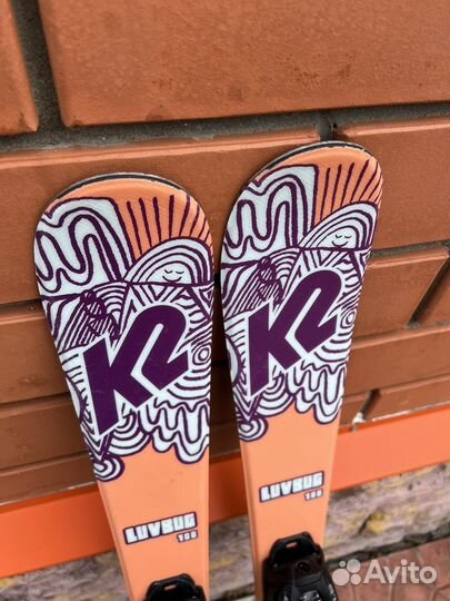 Горные лыжи детские 100