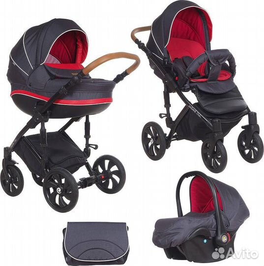 Литовская коляска Tutis 3в1,как новая-0ригинальная