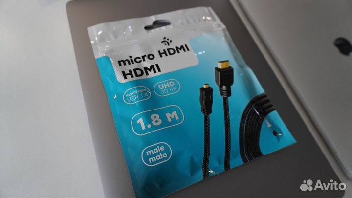 Кабель hdmi mini - hdmi 1,8 метров