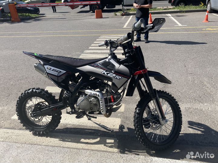 Питбайк K2R PF 160 - Grey/Black '2023