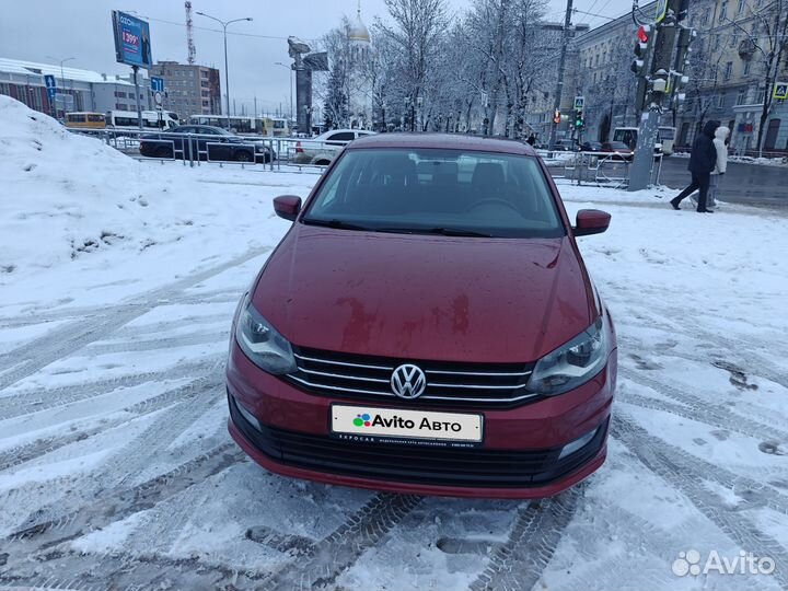 Volkswagen Polo 1.6 AT, 2016, 115 000 км