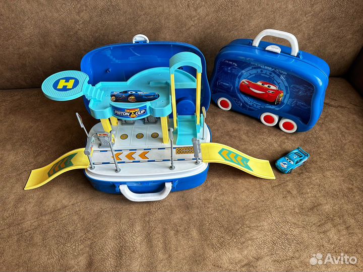 Складная Парковка Тачки Молния Маквин