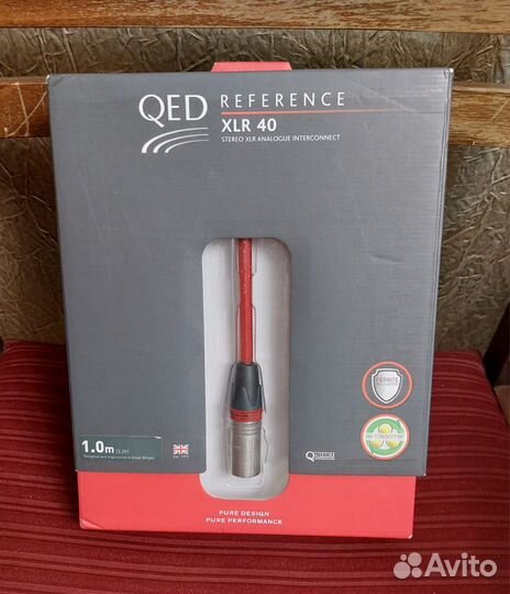 Межблочный кабель QED Reference audio 40 XLR