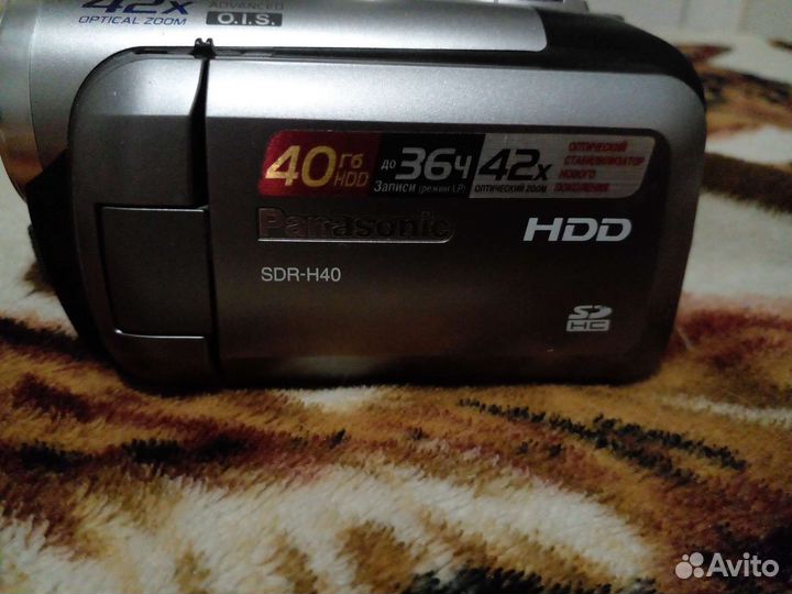 Видеокамера panasonic SDR-H40