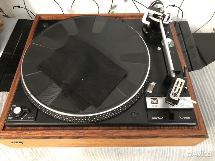 Dual 481 + Shure M-95 проигрыватель винила