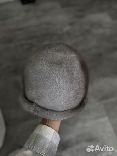 Шапка норковая женская