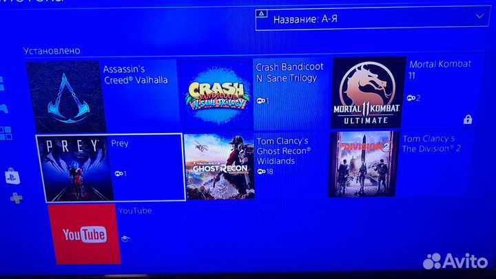 Игровая приставка ps4
