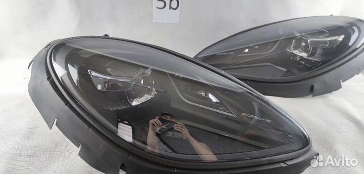 Фары Porshe Macan рестайлинг 95B комплект