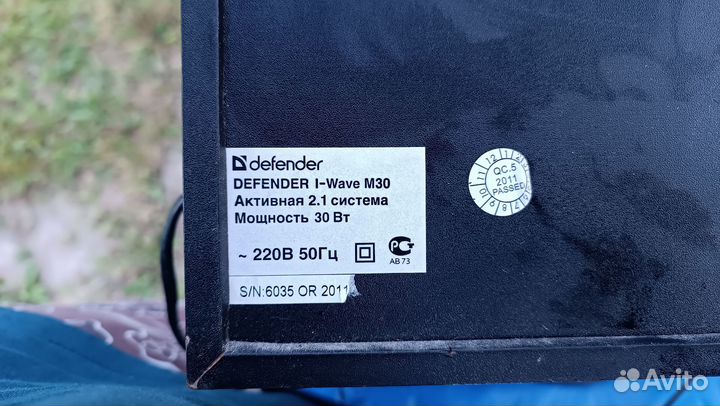 Колонки defender i wave 30