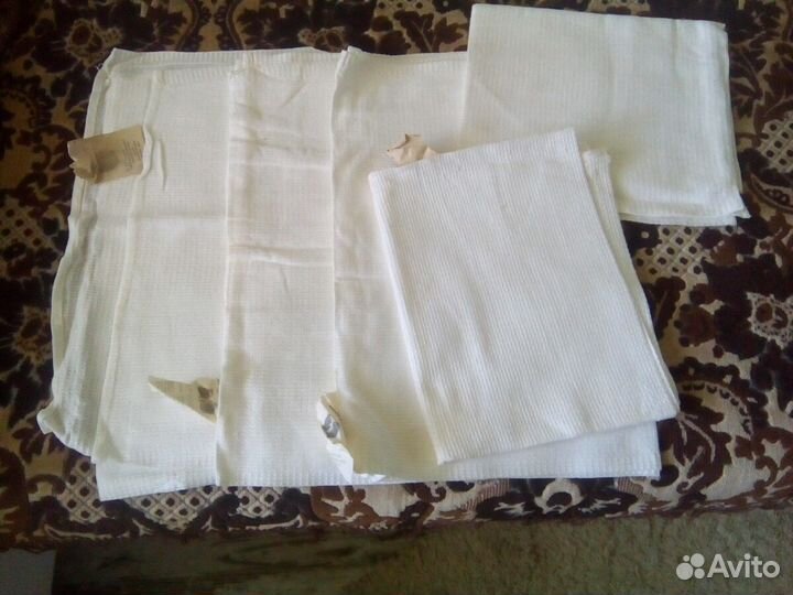 Полотенца вафельные