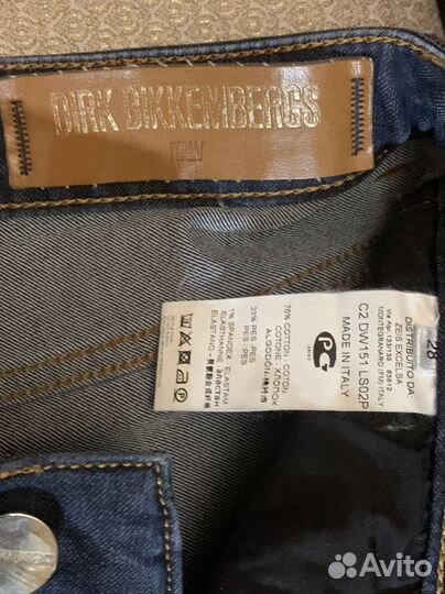 Джинсы оригинал Dirk Bikkembergs
