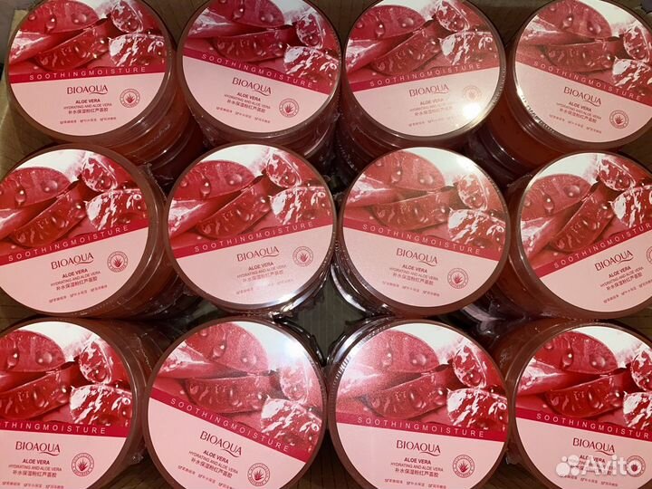 Многофункциональный увлажняющий розовый гель