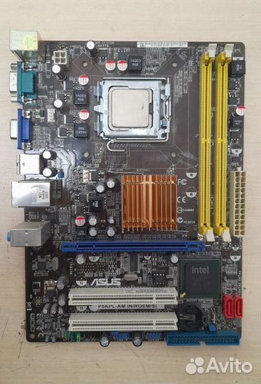 Материнская плата 775