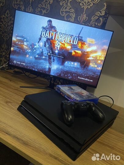 PS4 PRO + игры
