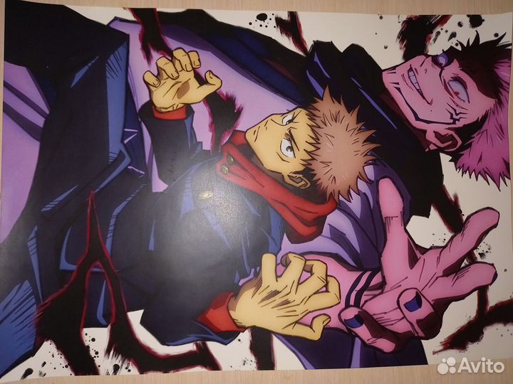 Плакаты постеры аниме