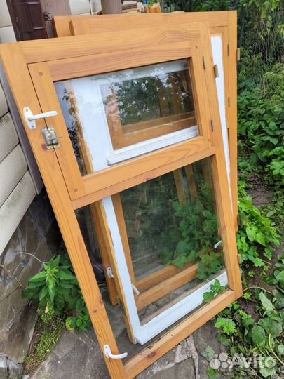 Рамы деревянные с форточкой